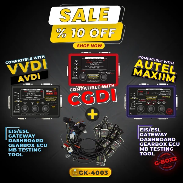 CGDI + AUTEL MaxilM + VVDI/AVDI Devices Only + Full Cables