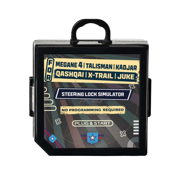 Renault Talisman Megane-4 Kadjar | Nissan X-Trail Qashqai Steering Lock Emulator Simulator Plug and Play M4Key M4-9000