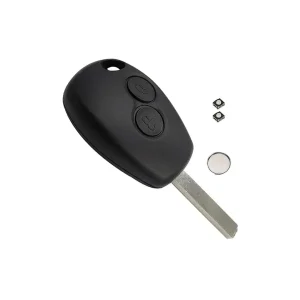 Renault Dacia For Duster Sandero Symbol Twingo Remote Key 2 Buttons 433MHz AES PCF7961M Transponder