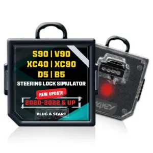 Volvo S90, V90, XC90, XC60, V60, XC40 New Generation Steering Lock Emulator (2020-2022+)